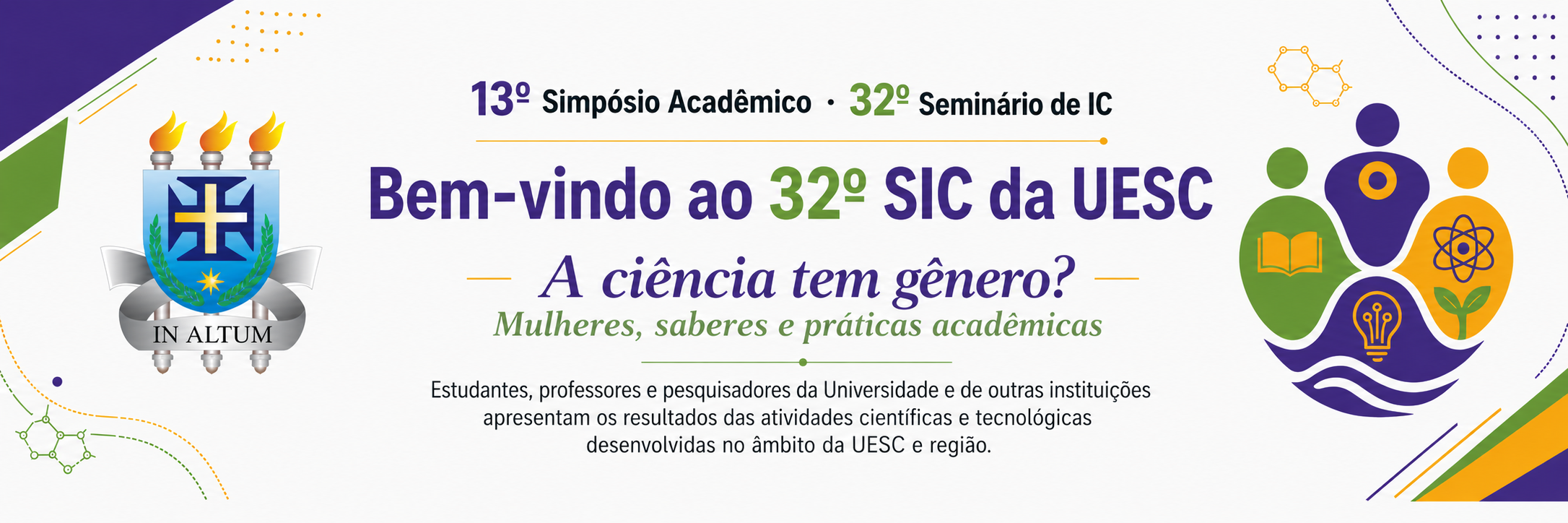 32º Seminário de Iniciação Científica da UESC